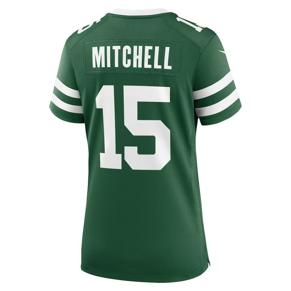 Adonai Mitchell New York Jets Women's Team Game Jersey Legacy Green | Nike for Sale