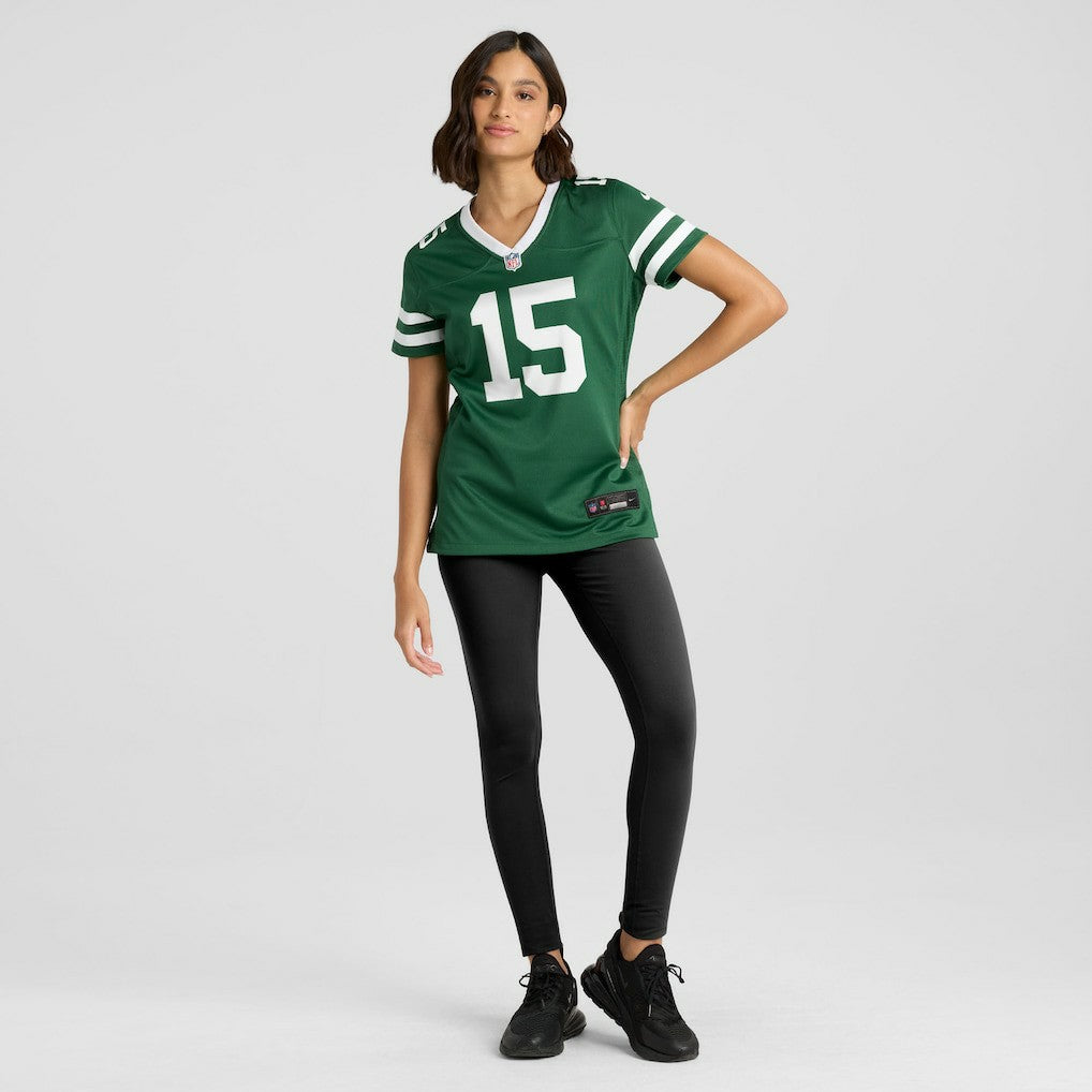 Adonai Mitchell New York Jets Women's Team Game Jersey Legacy Green | Nike for Sale