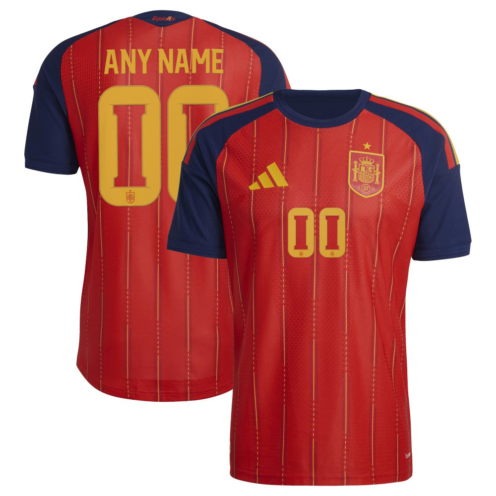 Spain National Team FIFA x World Cup 2026 Home On Field Custom Jersey Red | Adidas online