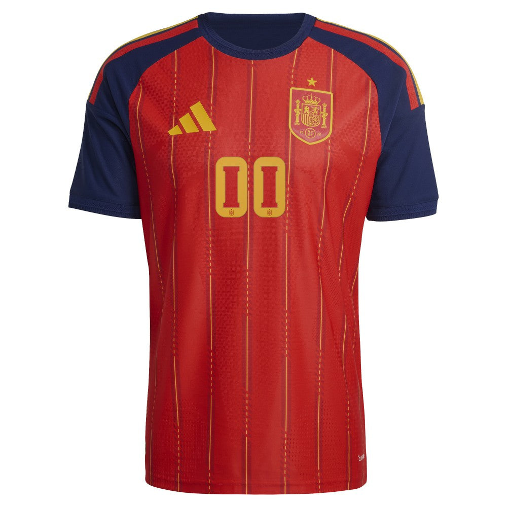 Spain National Team FIFA x World Cup 2026 Home On Field Custom Jersey Red | Adidas online