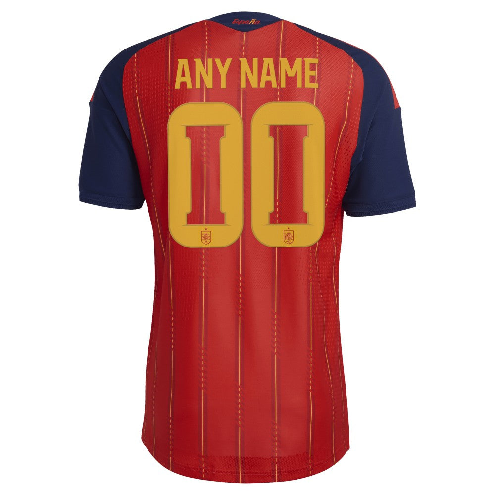 Spain National Team FIFA x World Cup 2026 Home On Field Custom Jersey Red | Adidas online