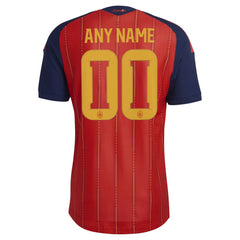 Spain National Team FIFA x World Cup 2026 Home On Field Custom Jersey Red | Adidas online