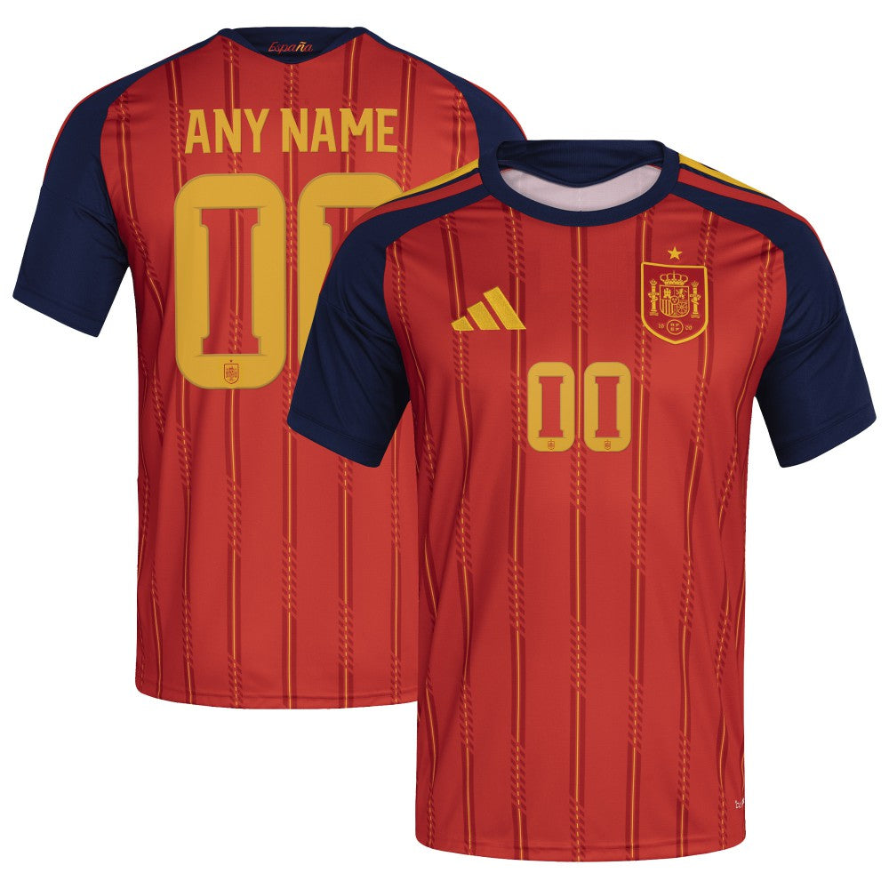 Spain National Team FIFA x World Cup 2026 Home Replica Custom Jersey Red | Adidas Online