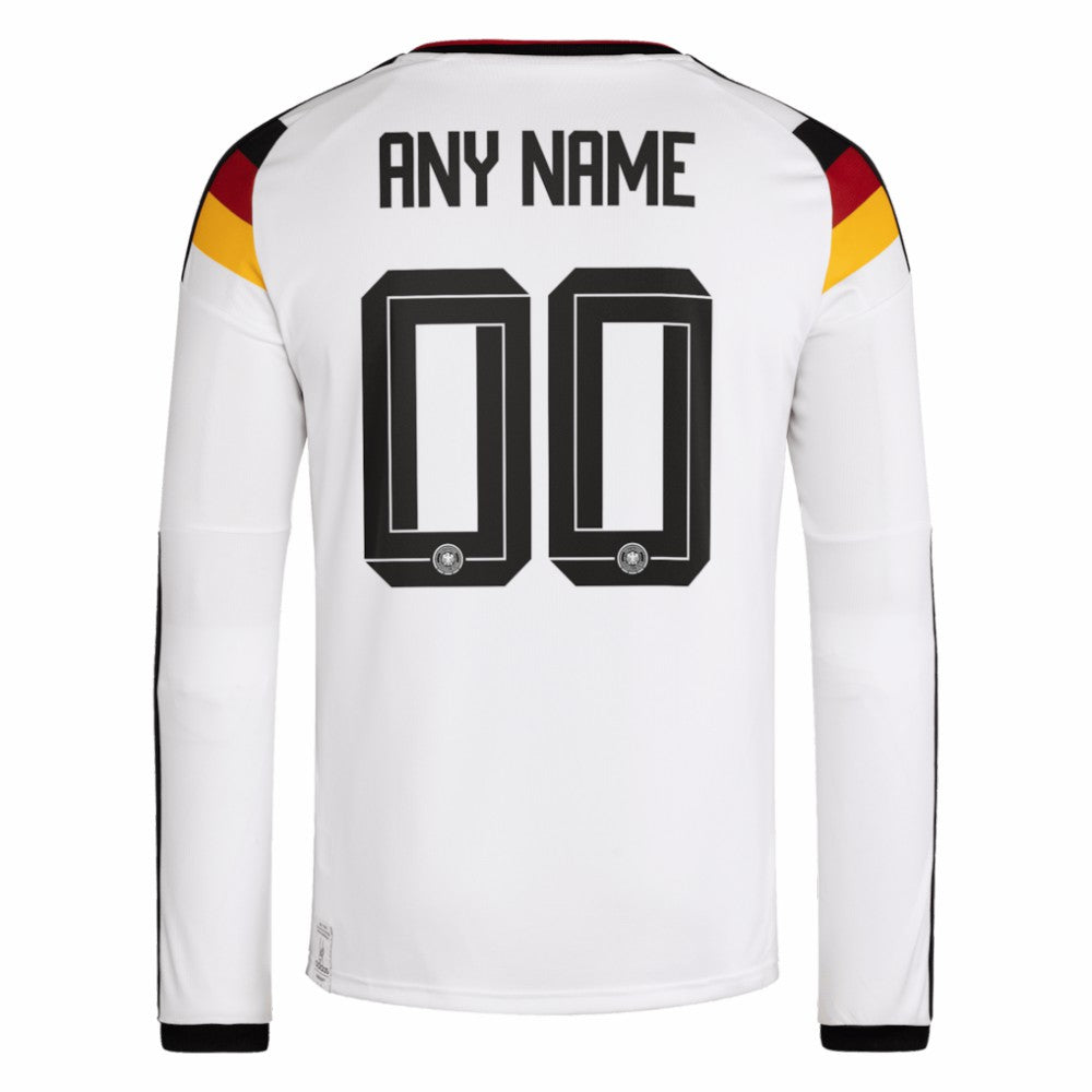 Germany National Team FIFA x World Cup 2026 Home Replica Long Sleeve Custom Jersey White | Adidas discount