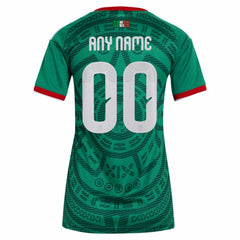 Mexico National Team Women's 2026 Home Replica Custom Jersey Green | Adidas Online
