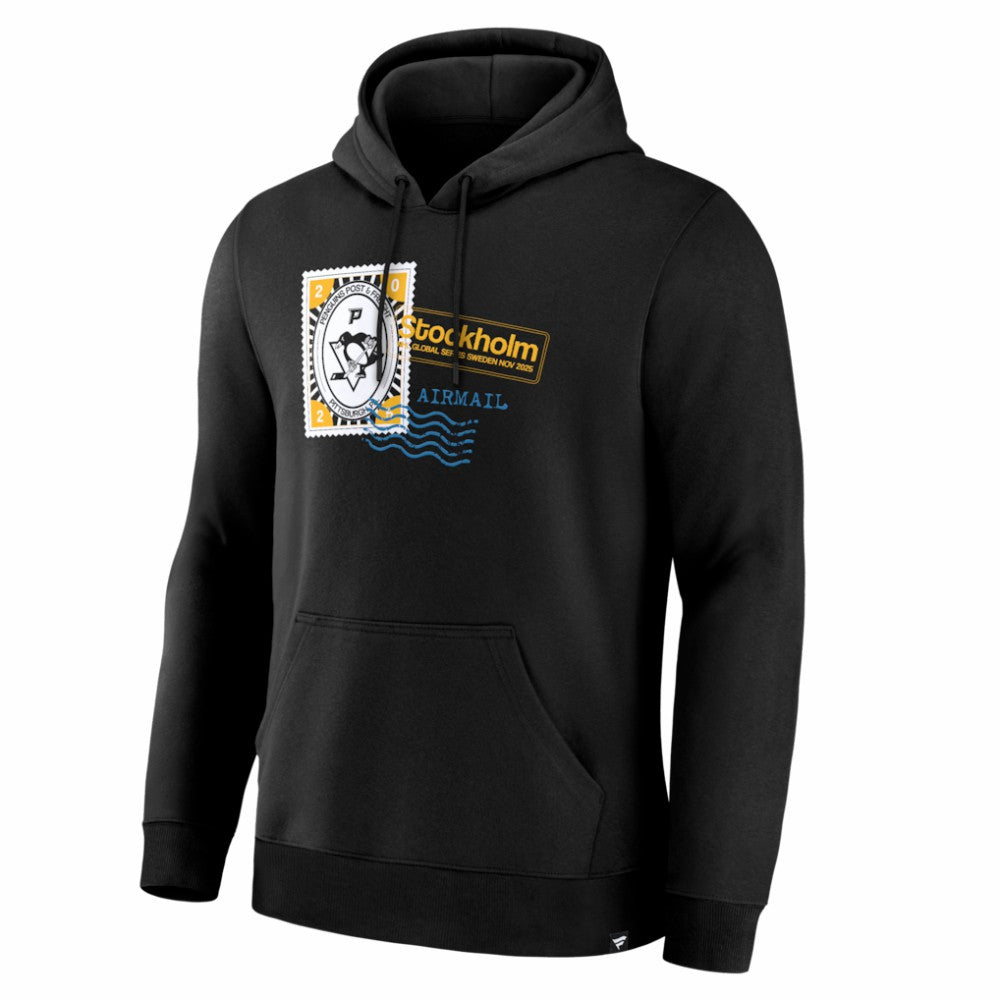 Pittsburgh Penguins 2025 NHL Global Series Hometown To Stockholm Legacy Hoodie - Black - NHL