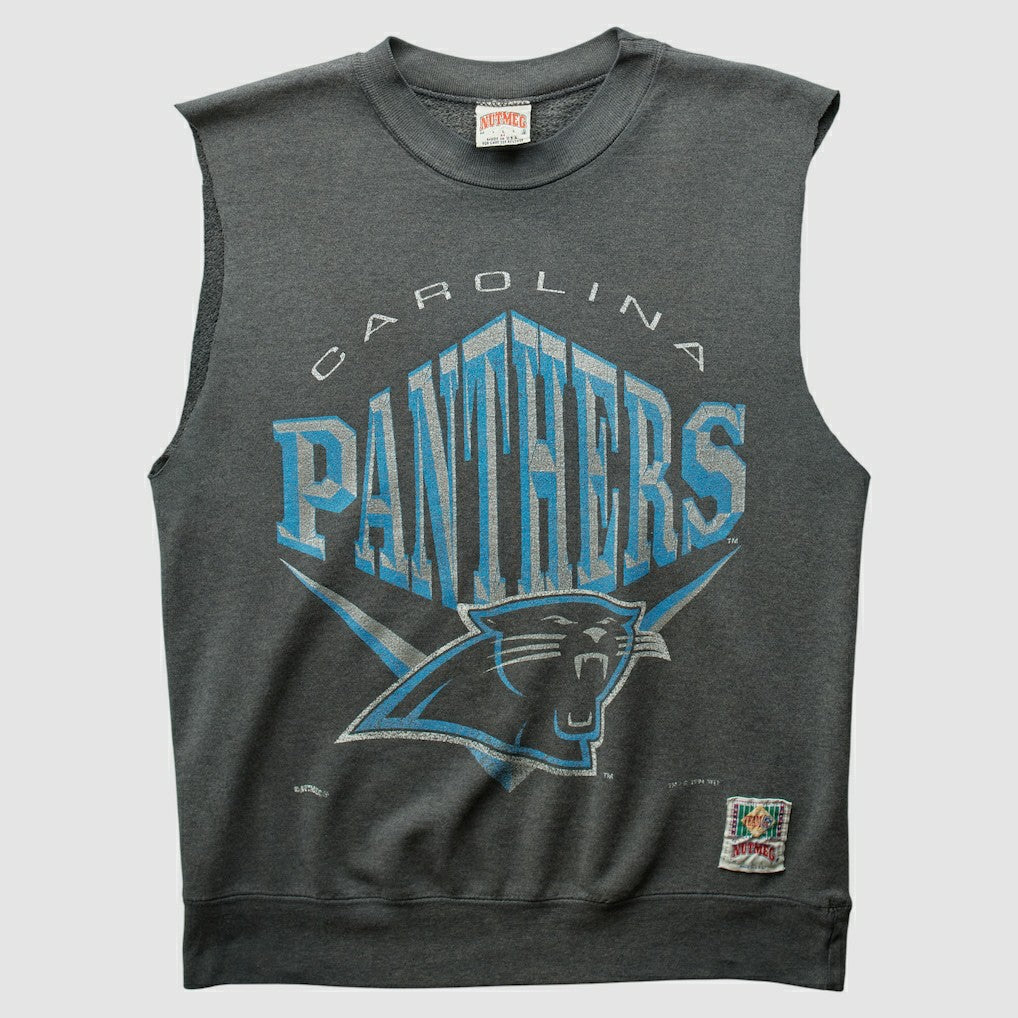 Carolina Panthers Nutmeg Mills 90s Pullover Sweatshirt Charcoal Vintage | Fanatics