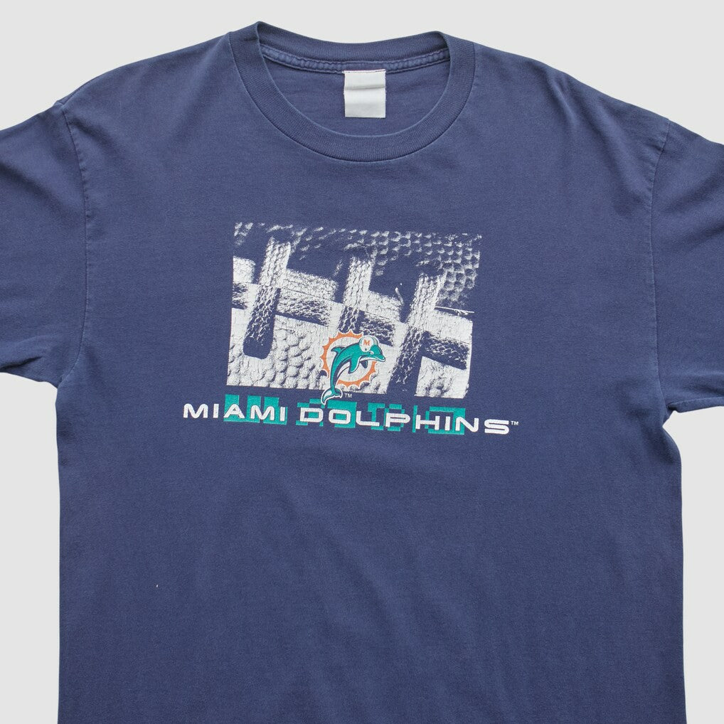 Miami Dolphins 2000s Long Sleeve T-shirt Navy Vintage | Fanatics