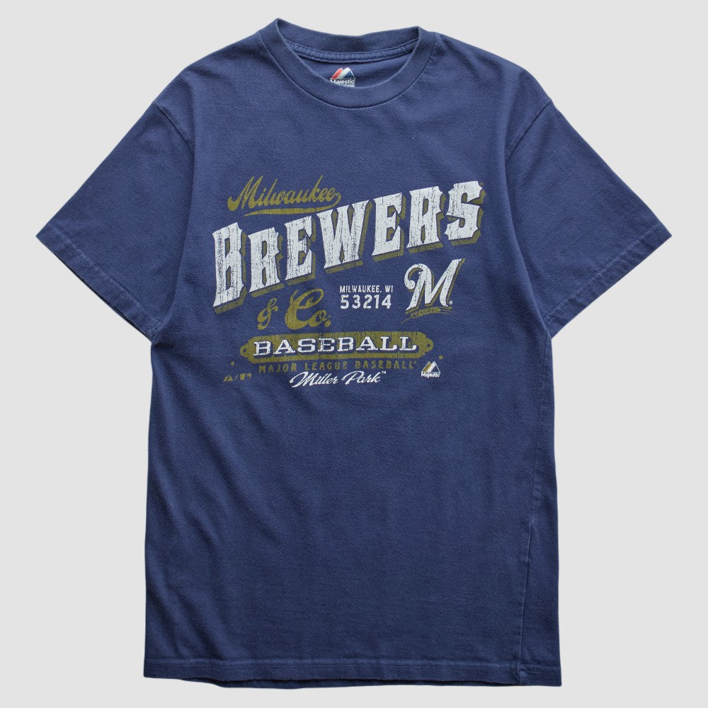 Milwaukee Brewers Majestic 2010s T-shirt - MLB