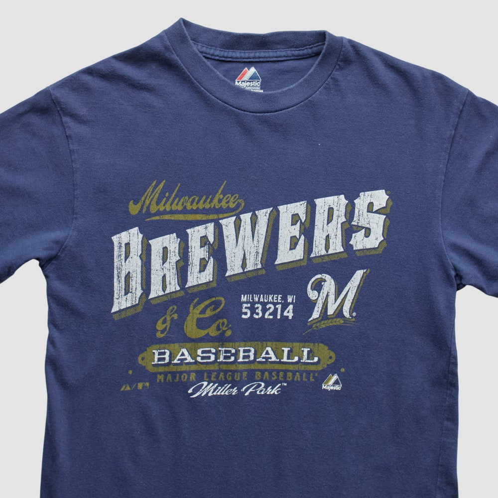 Milwaukee Brewers Majestic 2010s T-shirt - MLB