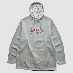 Kansas City Chiefs NFL 2000s Hooded Pullover Sweatshirt Heather Gray Vintage | Fanatics