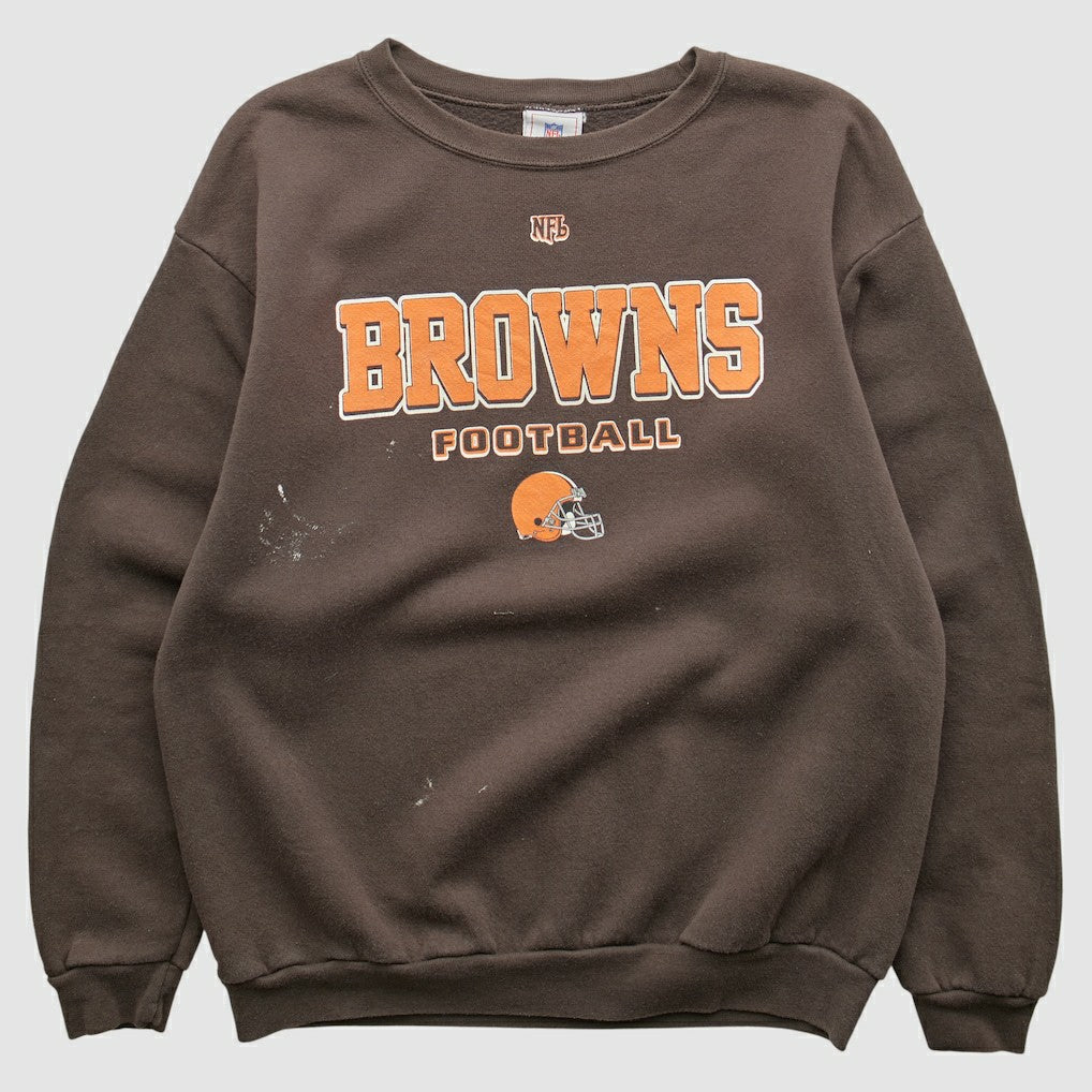 Cleveland Browns NFL 2000s Pullover Sweatshirt Brown Vintage | Fanatics