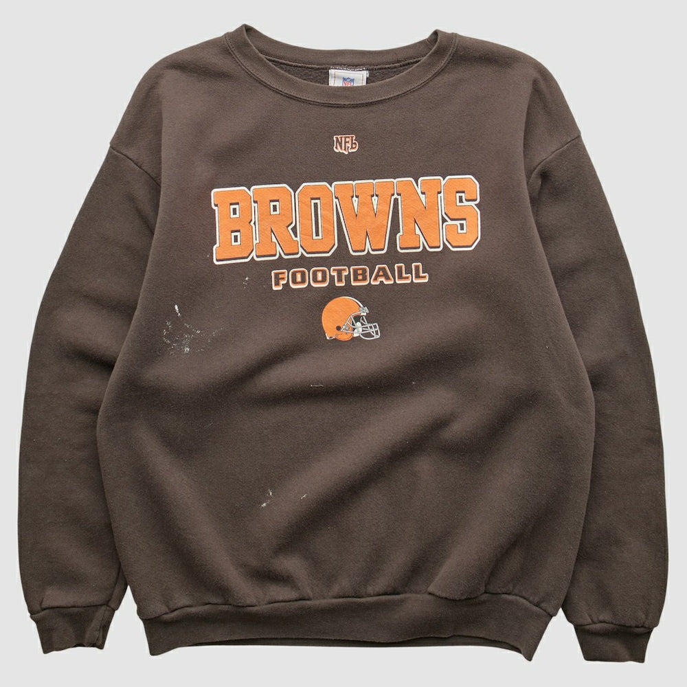 Cleveland Browns NFL 2000s Pullover Sweatshirt Brown Vintage | Fanatics