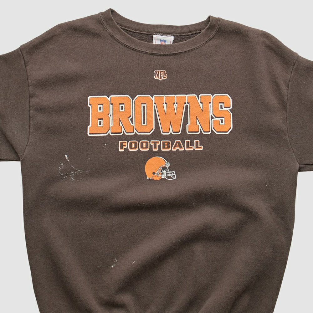 Cleveland Browns NFL 2000s Pullover Sweatshirt Brown Vintage | Fanatics