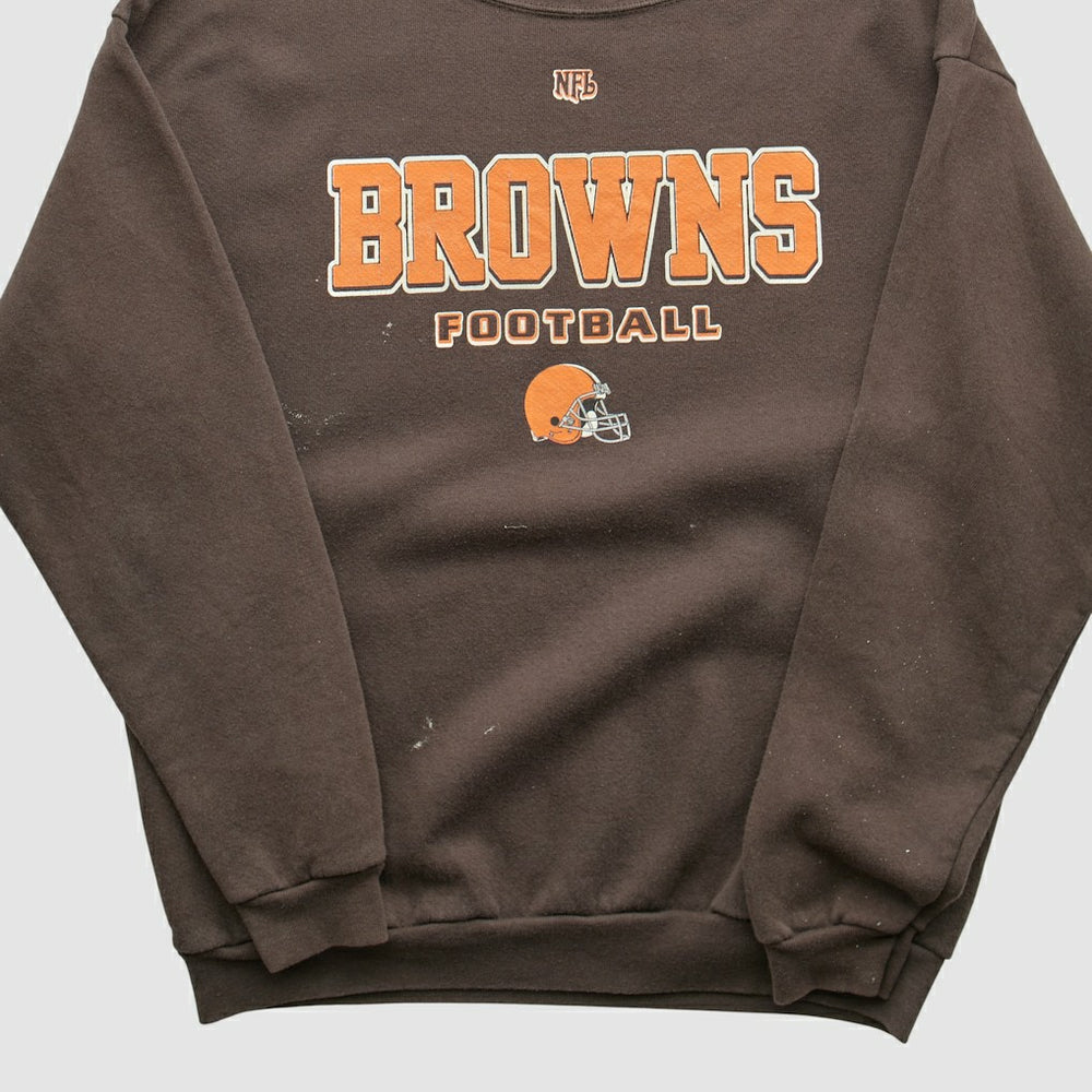 Cleveland Browns NFL 2000s Pullover Sweatshirt Brown Vintage | Fanatics