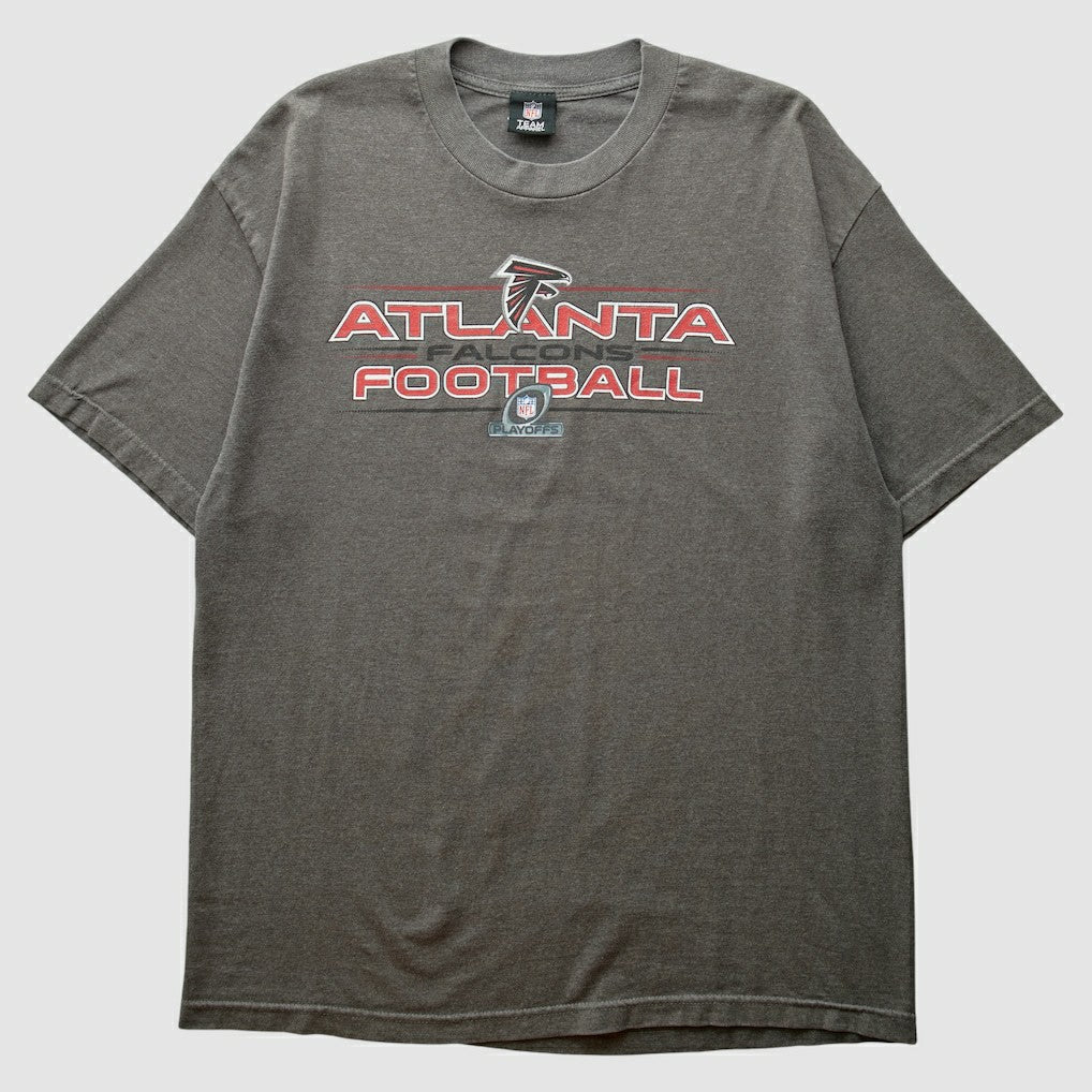 Atlanta Falcons NFL 2010s T-shirt Dark Heather Gray Vintage | Fanatics