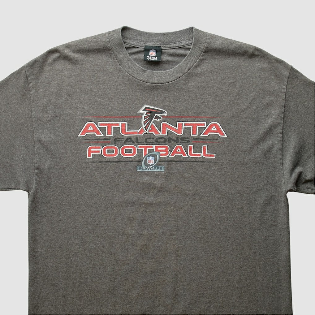 Atlanta Falcons NFL 2010s T-shirt Dark Heather Gray Vintage | Fanatics