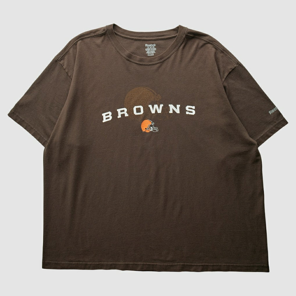 Cleveland Browns Reebok 2000s T-shirt Brown Vintage | Fanatics