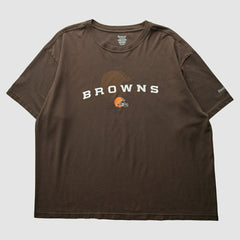 Cleveland Browns Reebok 2000s T-shirt Brown Vintage | Fanatics