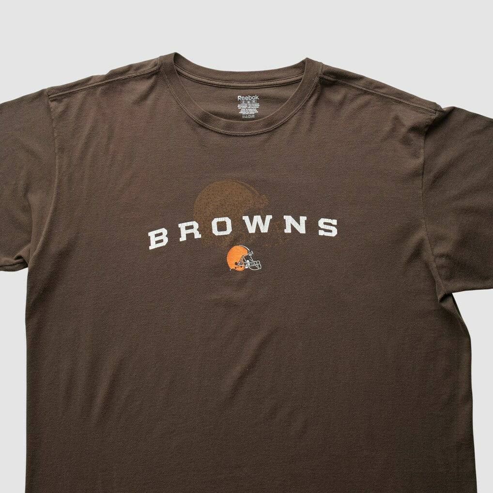Cleveland Browns Reebok 2000s T-shirt Brown Vintage | Fanatics