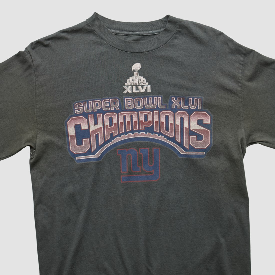 New York Giants 2012 Long Sleeve T-shirt Black Vintage | Fanatics