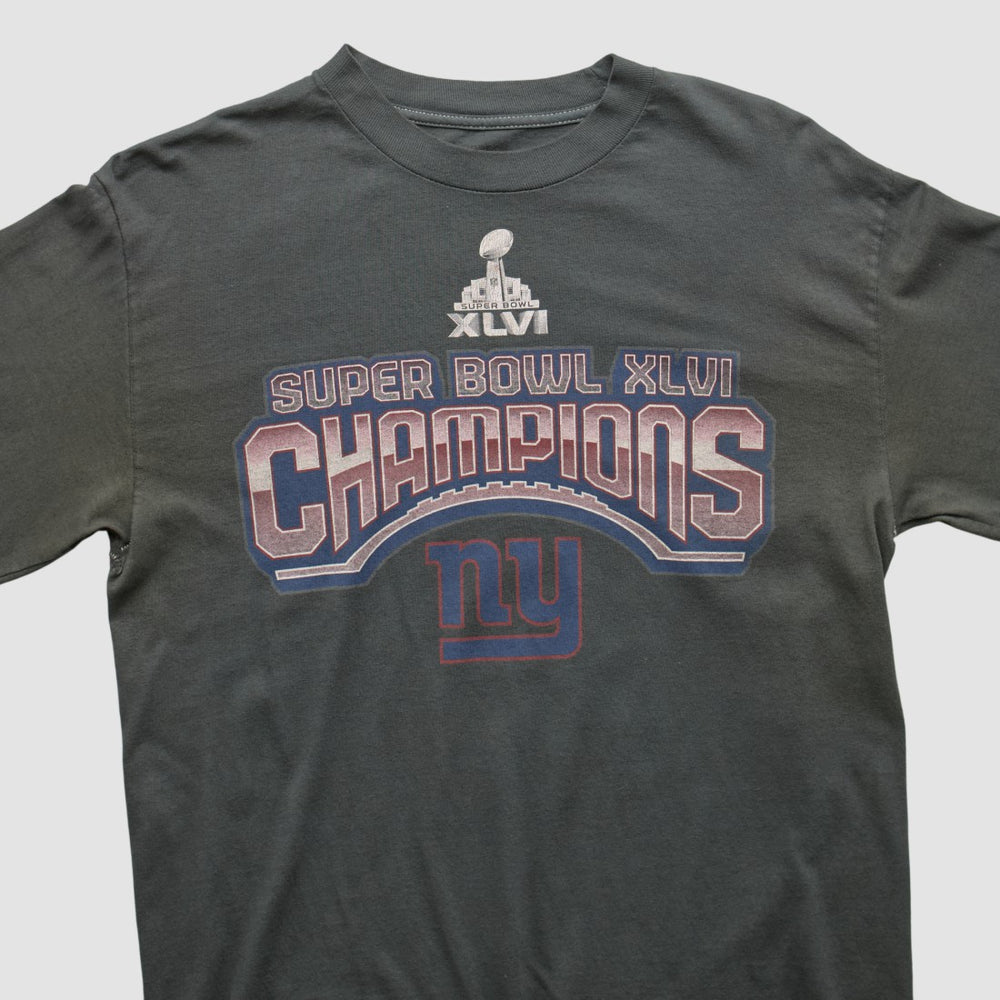 New York Giants 2012 Long Sleeve T-shirt Black Vintage | Fanatics