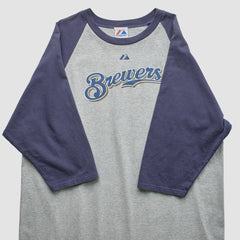Milwaukee Brewers Majestic 2000s T-shirt - MLB