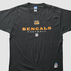 Cincinnati Bengals Reebok 2000s T-shirt Black Vintage | Fanatics