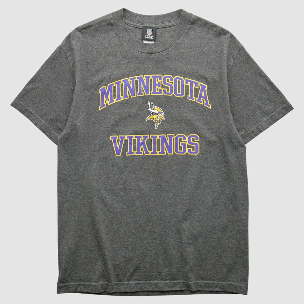 Minnesota Vikings Team Edition Apparel 2010s T-shirt Dark Heather Gray Vintage | Fanatics