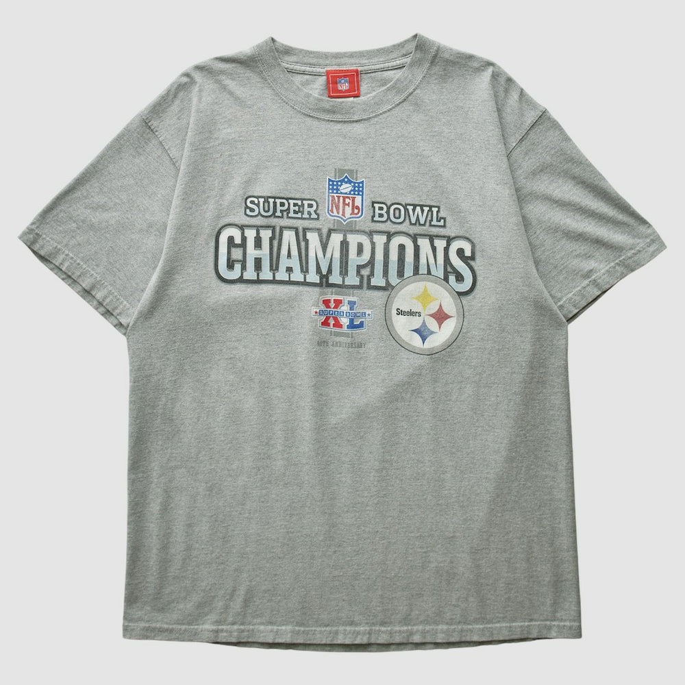 Pittsburgh Steelers NFL 2006 T-shirt Heather Gray Vintage | Fanatics