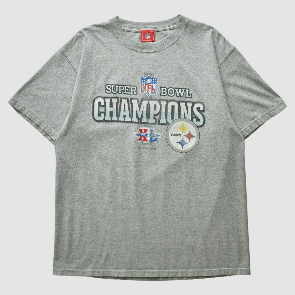 Pittsburgh Steelers NFL 2006 T-shirt Heather Gray Vintage | Fanatics