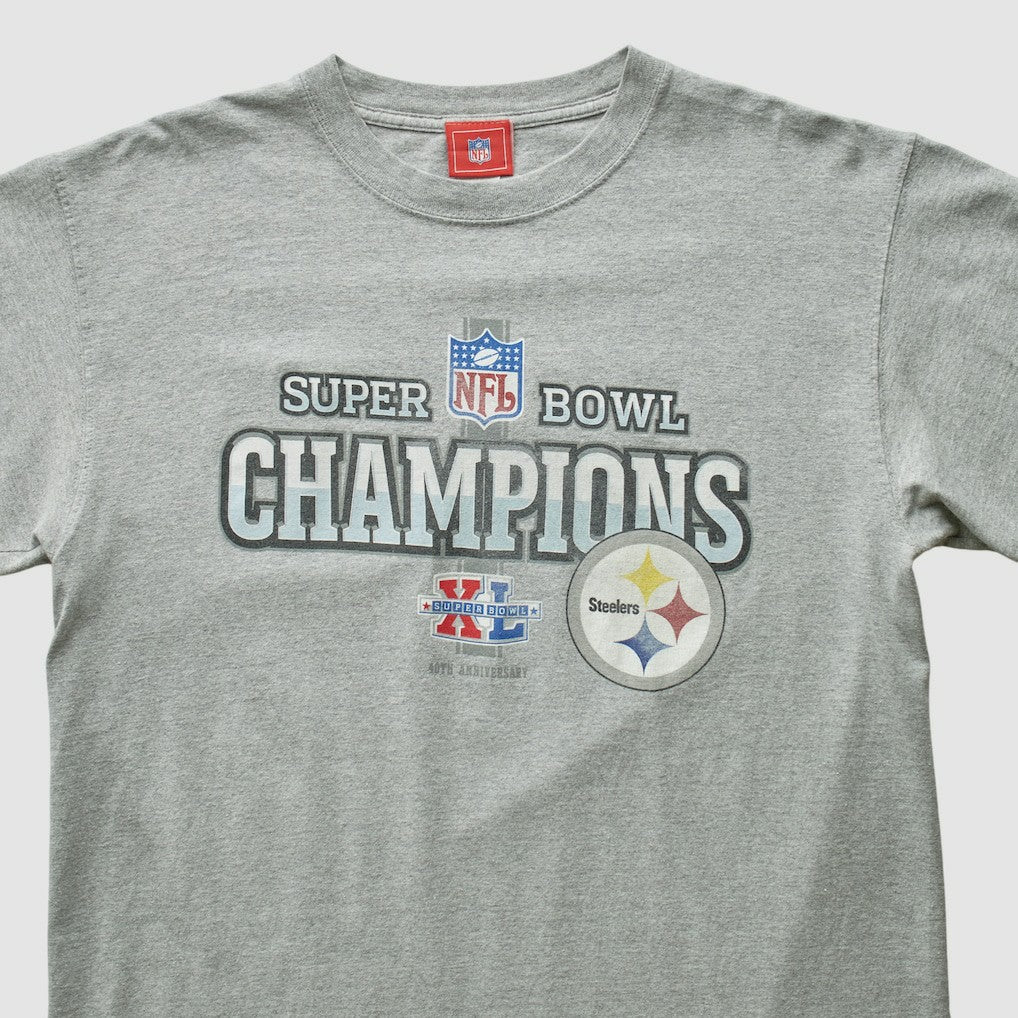 Pittsburgh Steelers NFL 2006 T-shirt Heather Gray Vintage | Fanatics