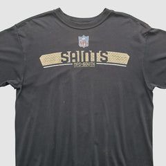 New Orleans Saints Reebok 2000s T-shirt Black Vintage | Fanatics