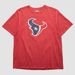 Houston Texans Team Edition Apparel 2000s T-shirt Red Vintage | Fanatics