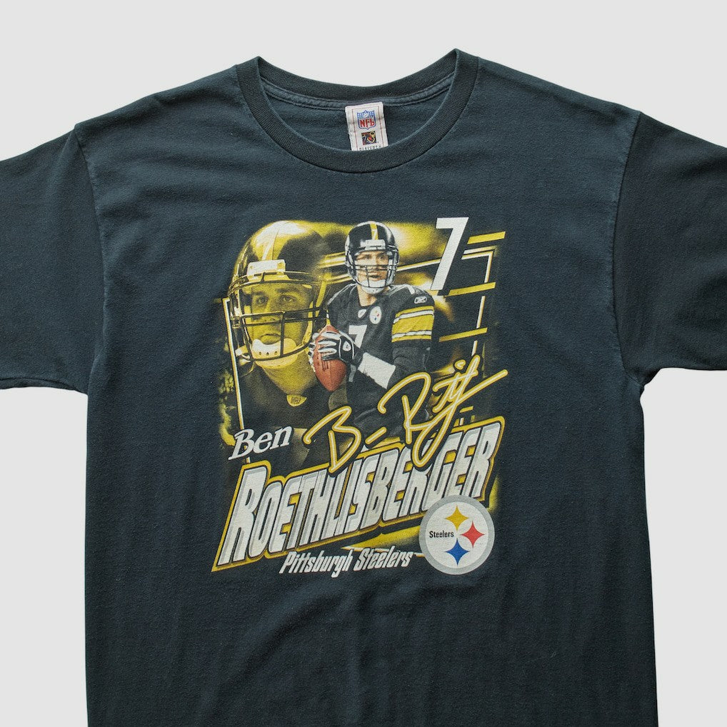 Pittsburgh Steelers NFL 2000s T-shirt Black Vintage | Fanatics