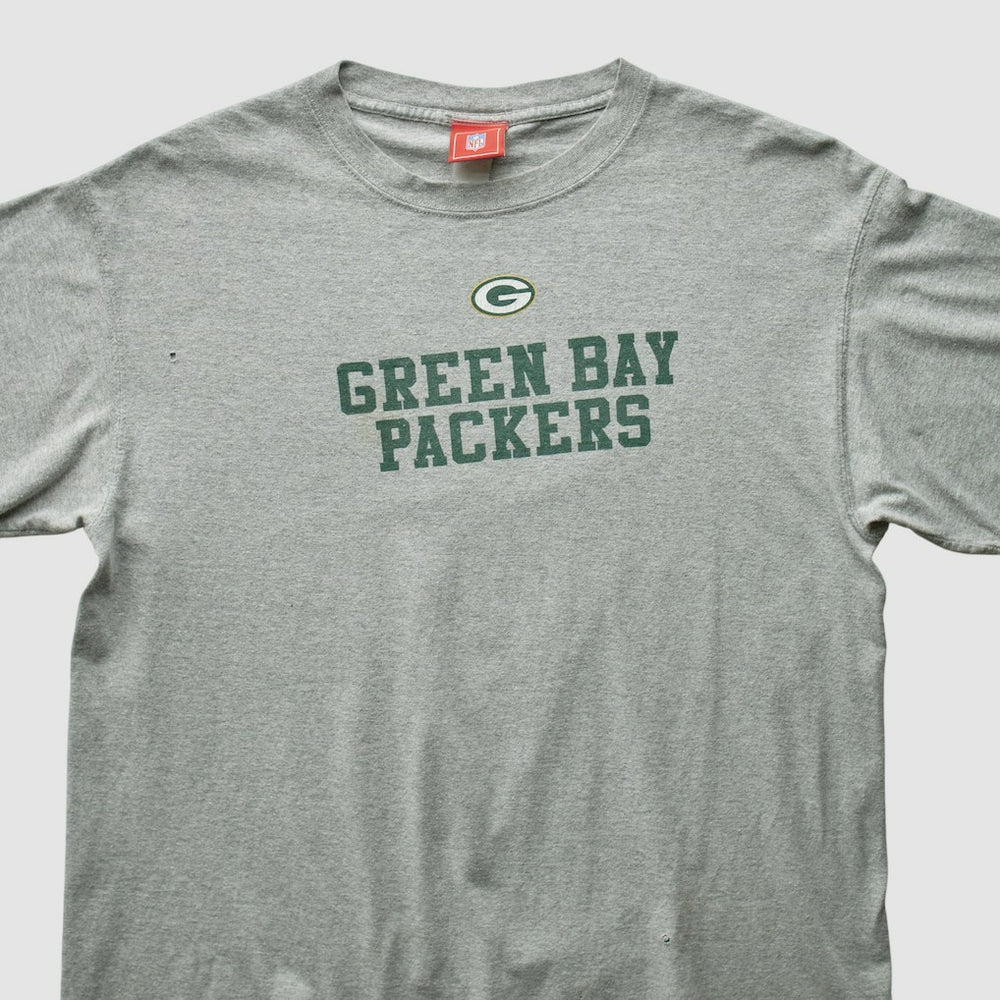Green Bay Packers NFL 2000s T-shirt Heather Gray Vintage | Fanatics