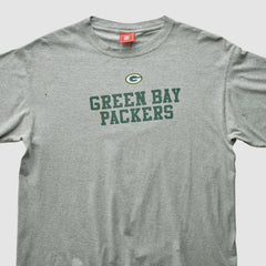 Green Bay Packers NFL 2000s T-shirt Heather Gray Vintage | Fanatics