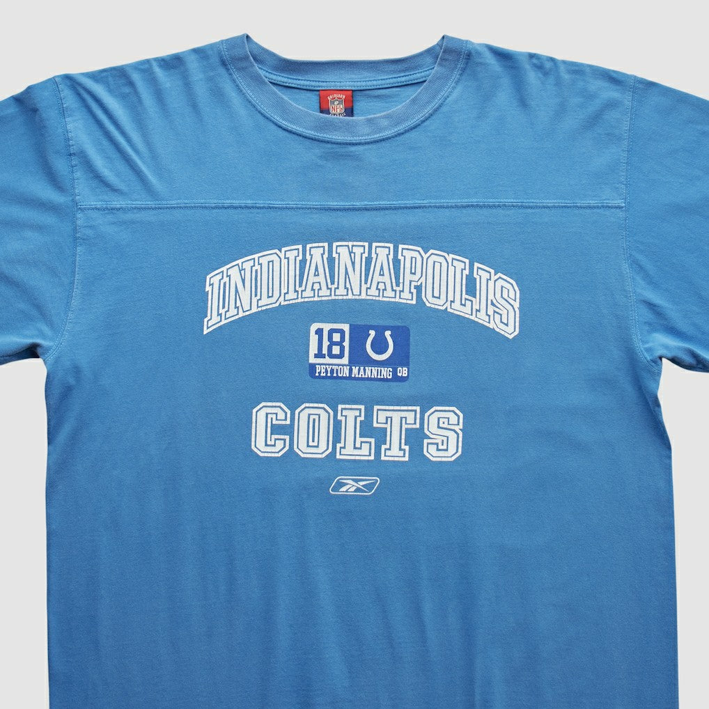 Indianapolis Colts Reebok 2000s Long Sleeve T-shirt Blue Vintage | Fanatics