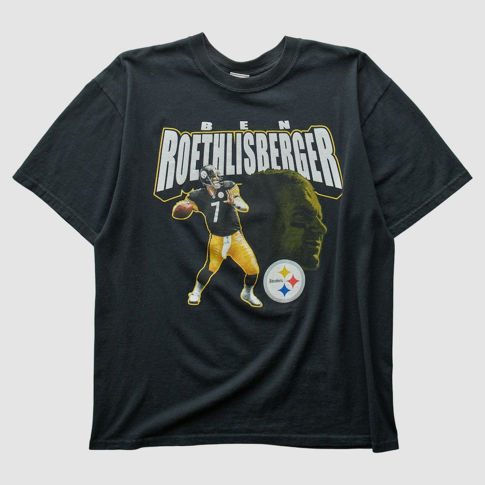 Pittsburgh Steelers NFL 2000s T-shirt Black Vintage | Fanatics