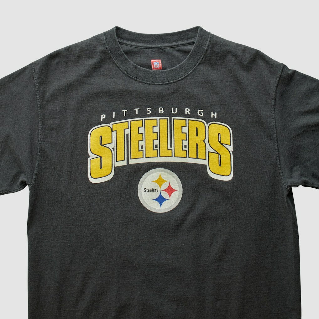 Pittsburgh Steelers NFL 2000s T-shirt Black Vintage | Fanatics