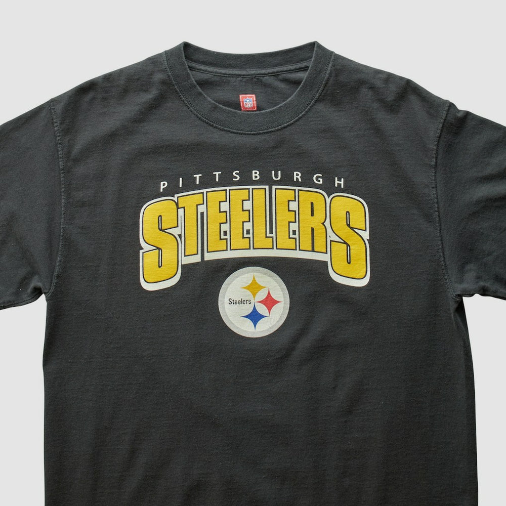Pittsburgh Steelers NFL 2000s T-shirt Black Vintage | Fanatics