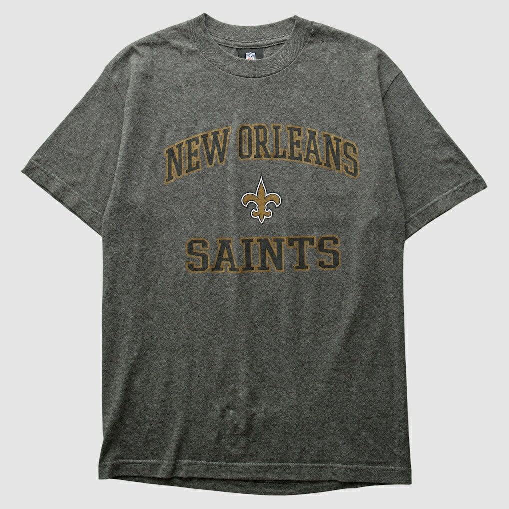 New Orleans Saints NFL 2010s T-shirt Dark Heather Gray Vintage | Fanatics