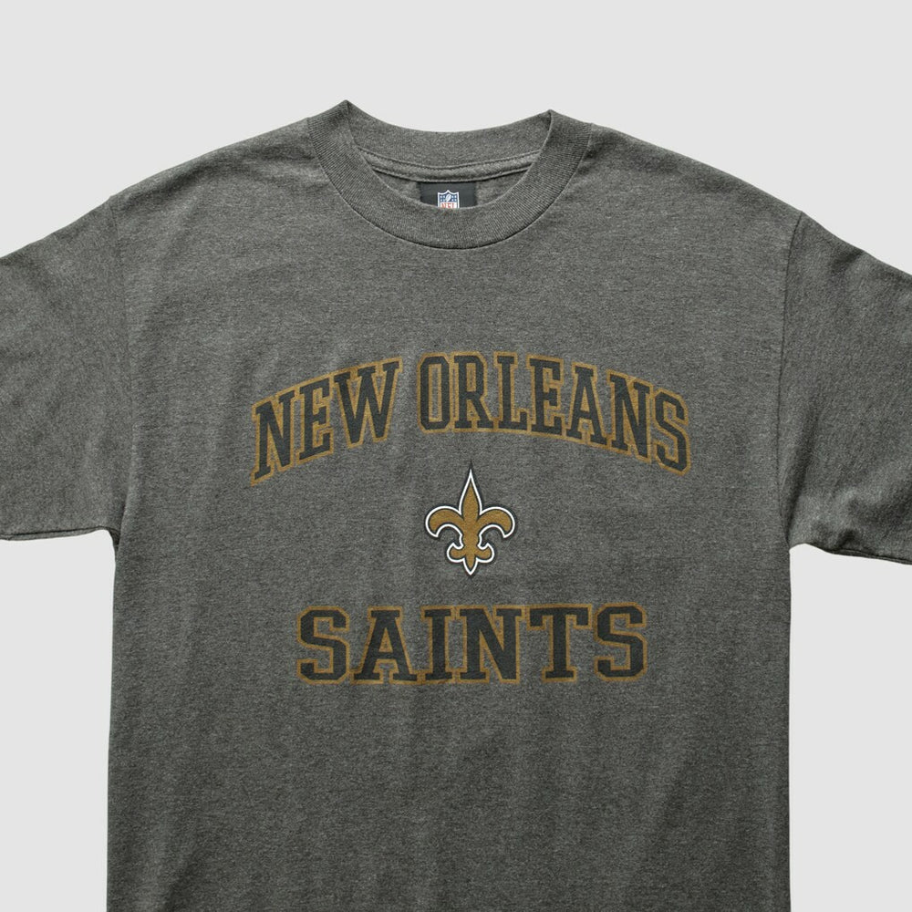 New Orleans Saints NFL 2010s T-shirt Dark Heather Gray Vintage | Fanatics