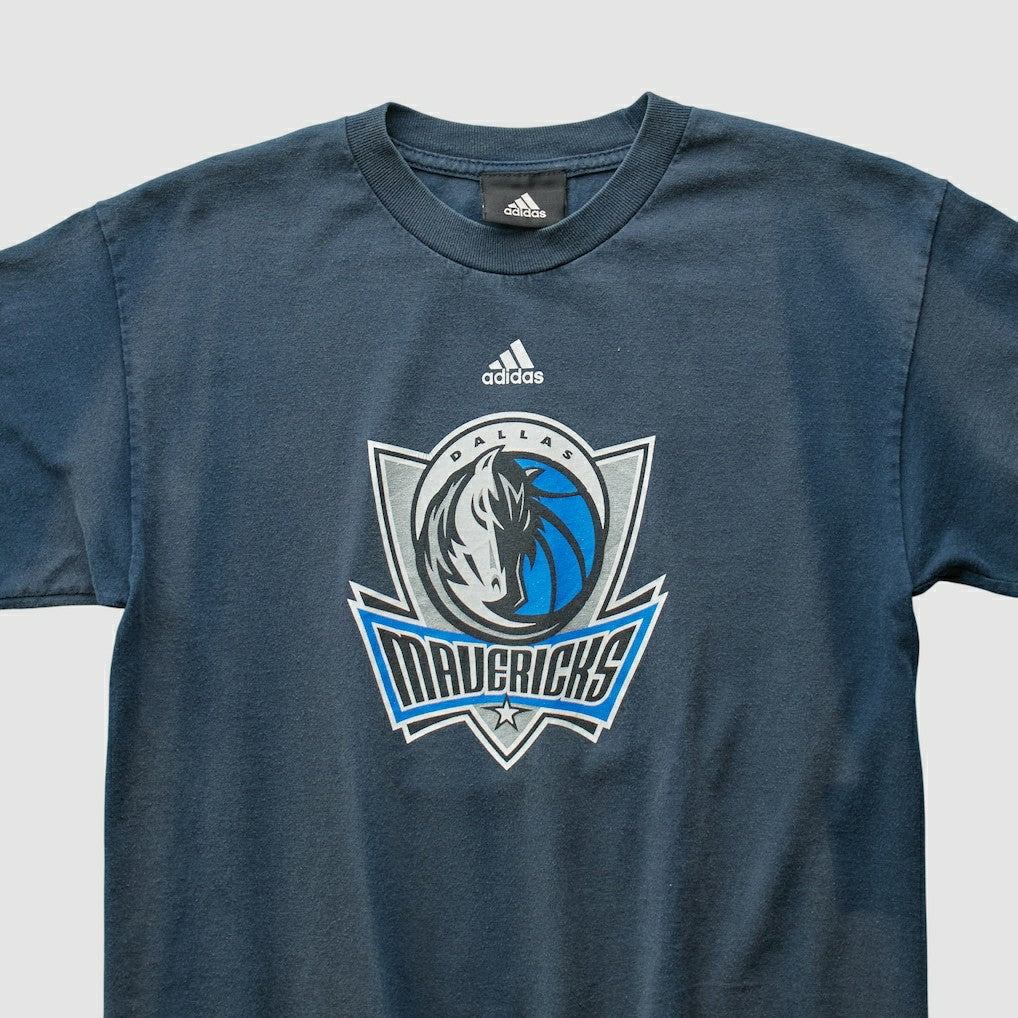 Dallas Mavericks 2010s T-shirt Navy Vintage - NBA