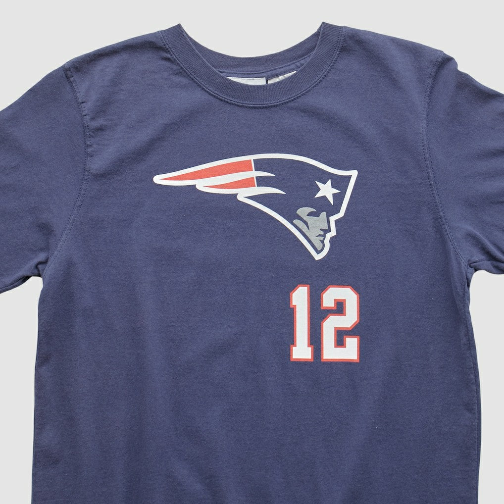 New England Patriots Reebok 2000s T-shirt Navy Vintage | Fanatics