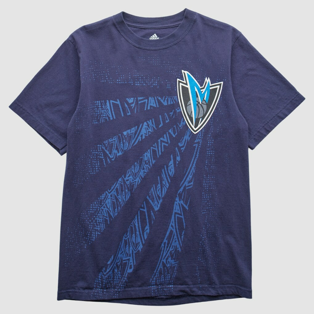 Dallas Mavericks 2010s T-shirt Navy Vintage - NBA
