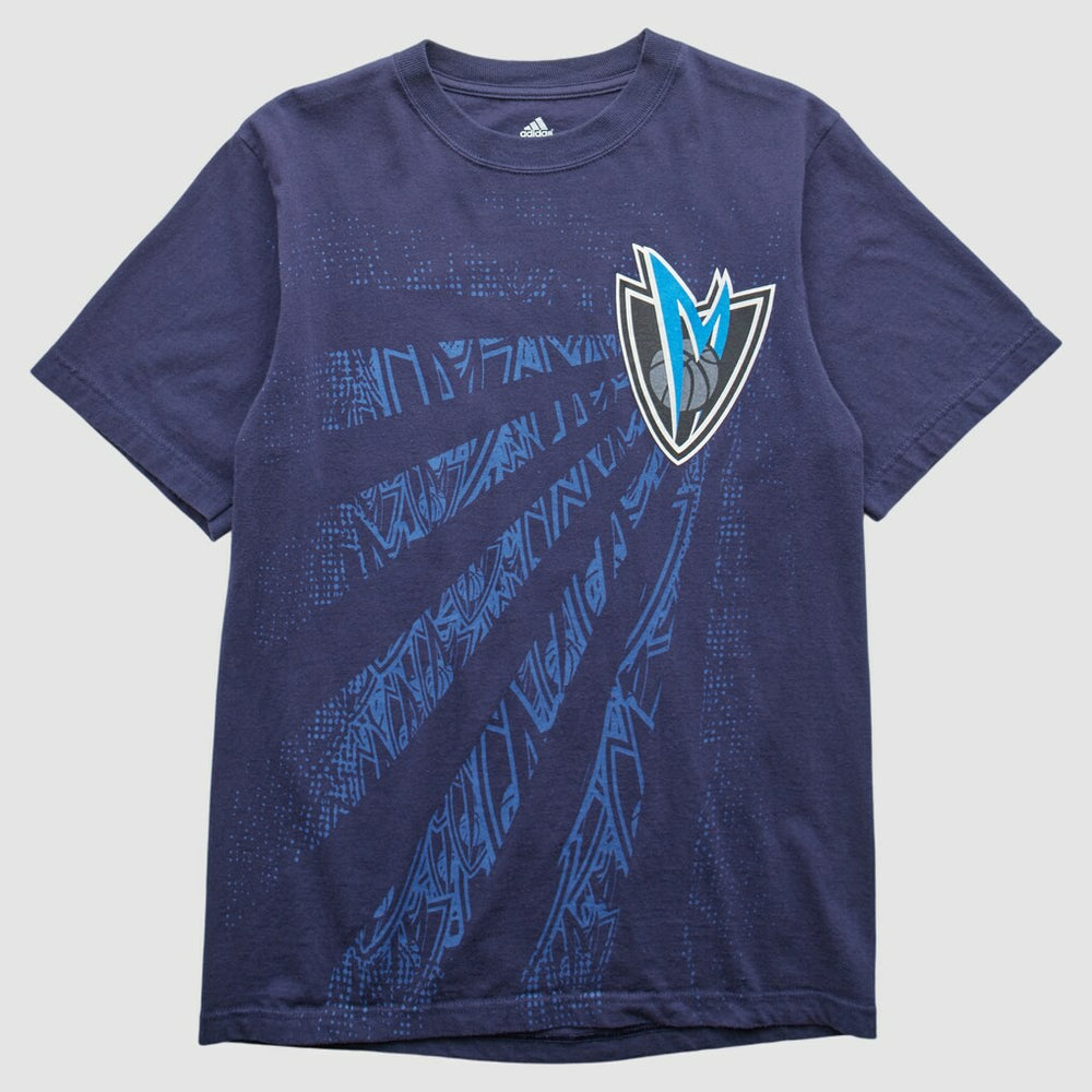 Dallas Mavericks 2010s T-shirt Navy Vintage - NBA