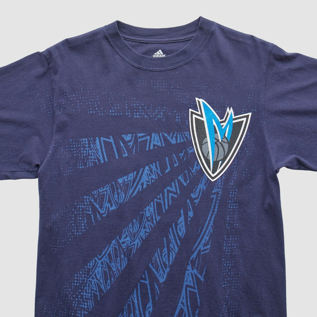 Dallas Mavericks 2010s T-shirt Navy Vintage - NBA