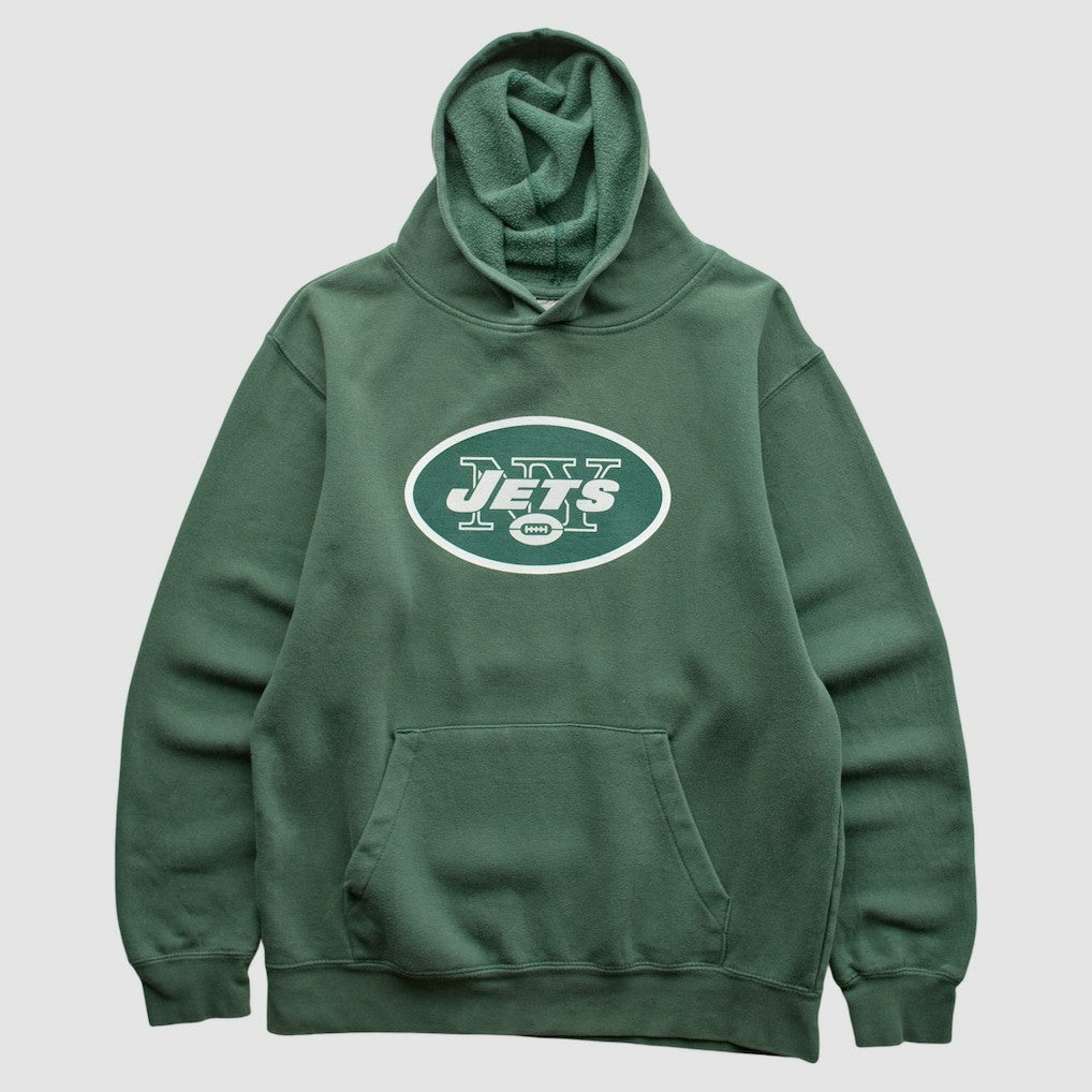 New York Jets NFL 2010s Hooded Sweatshirt Green Vintage | Fanatics