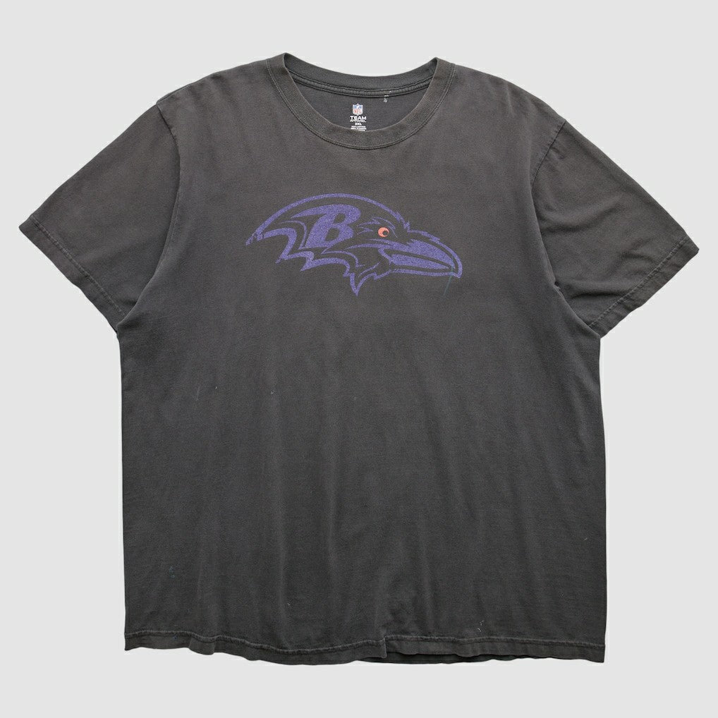 Baltimore Ravens Team Edition Apparel 2000s T-shirt Black Vintage | Fanatics